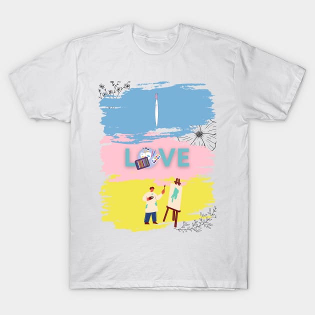 I love Art Art Lover T-Shirt by ✪Your New Fashion✪